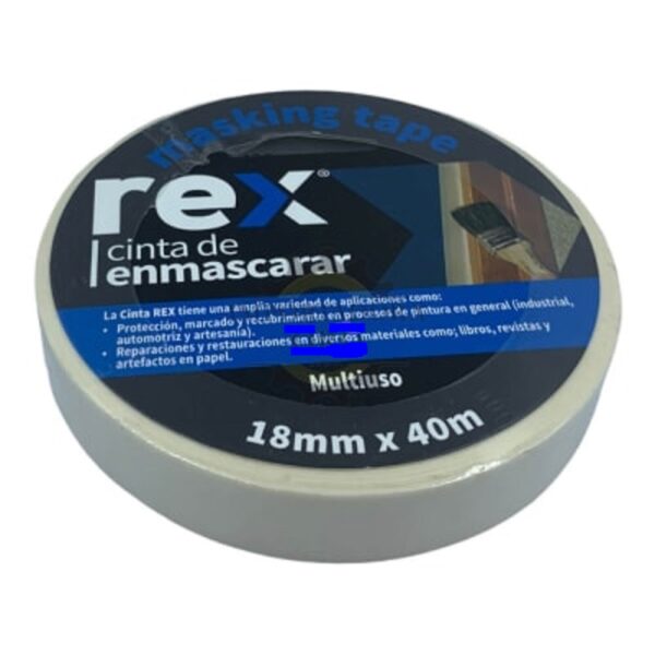 Masking tape 18mmx40m / valor con IVA por 6 unidades