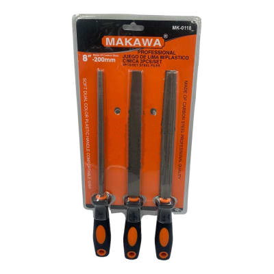 Juego de Limas 8" 3 piezas MK0118